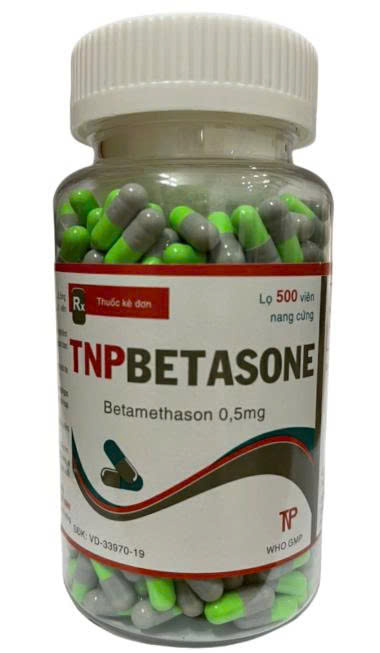 Tnpbetasone Betamethason 0.5mg Thành Nam (c/500v)